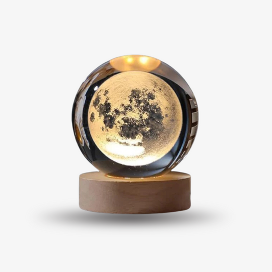 3D Crystal Moon Lamp Ball