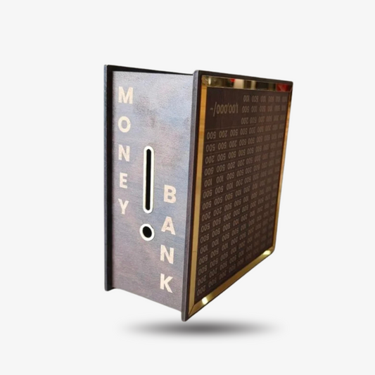 Money Saving Challenge Box – Piggy Bank with Sketch Pen