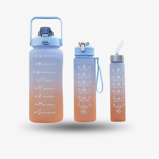 3 Pcs Leakproof Water Bottle