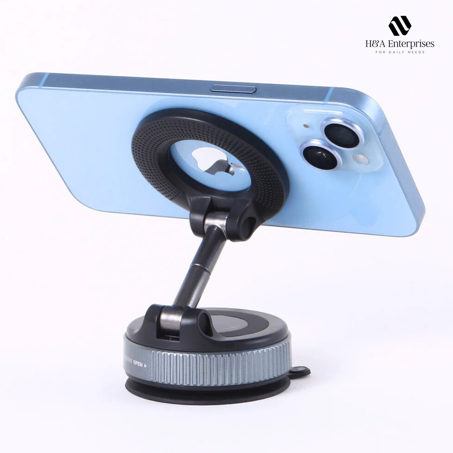 Premium Vacuum-Lock Phone Holder
