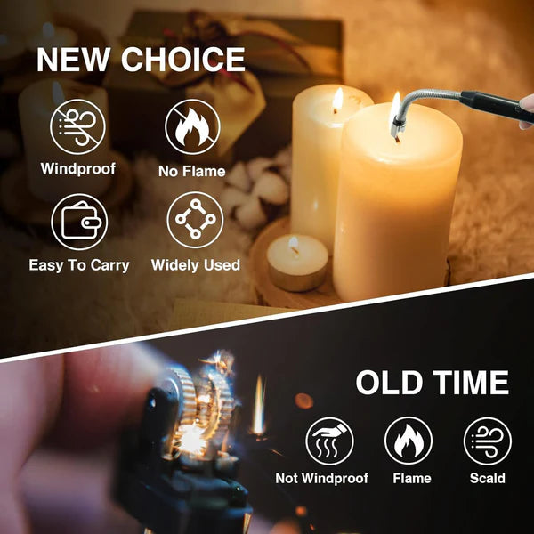 Electric lighter with USB Cable