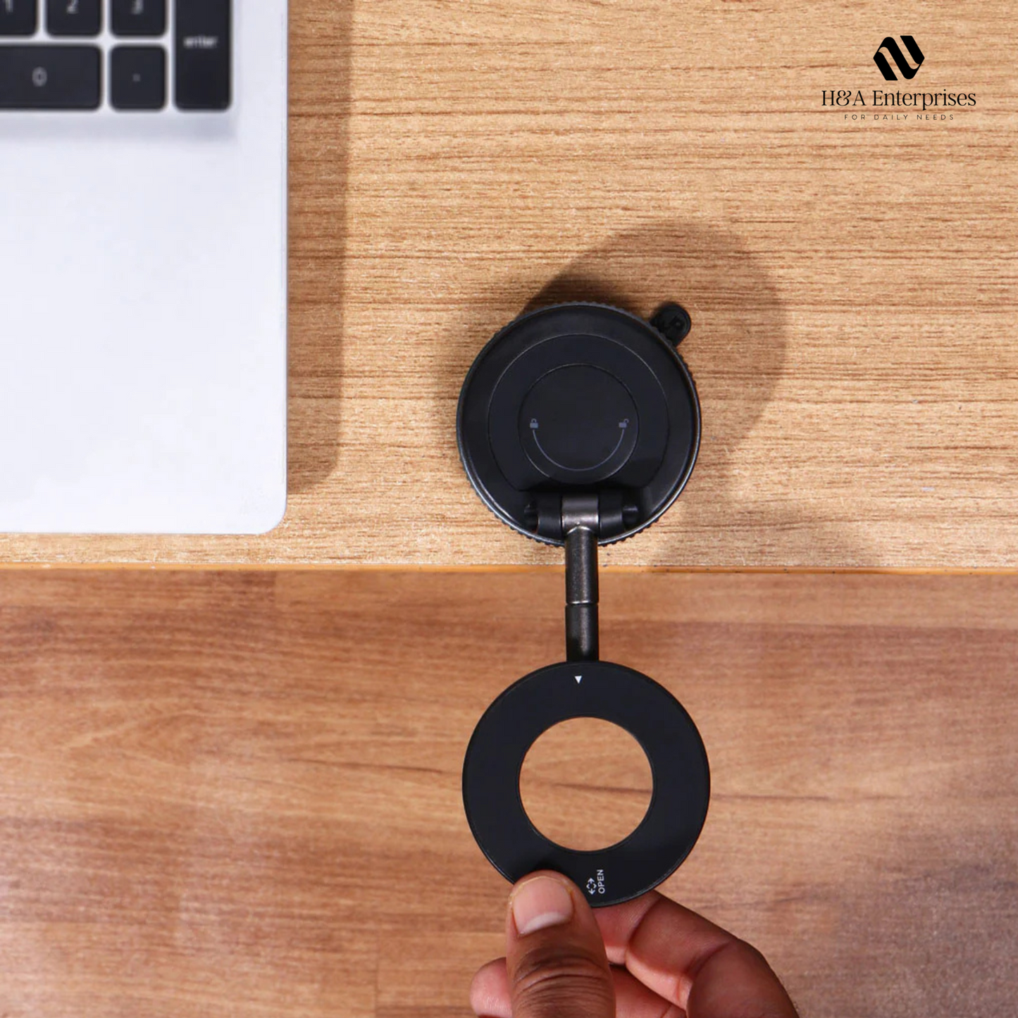 Premium Vacuum-Lock Phone Holder