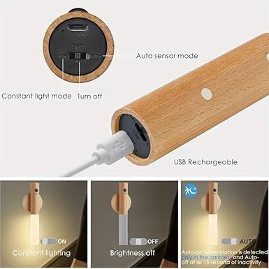 Magnetic Wall Lamp with Motion Sensor