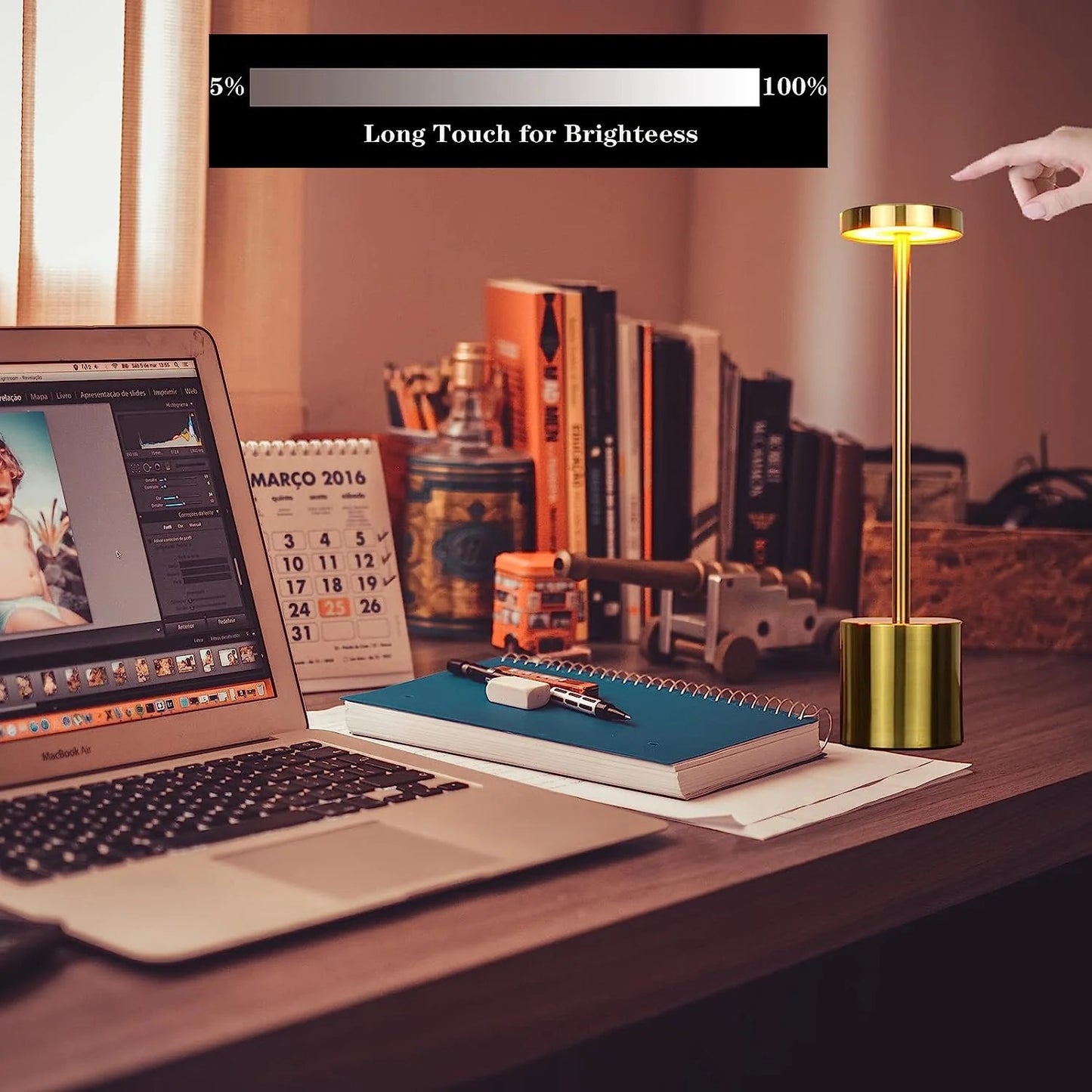 Golden Glow Table Lamp