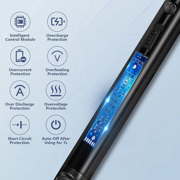Electric lighter with USB Cable
