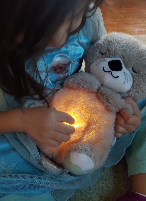 Breathing teddy bear with Light, Sound and Breathing Motion